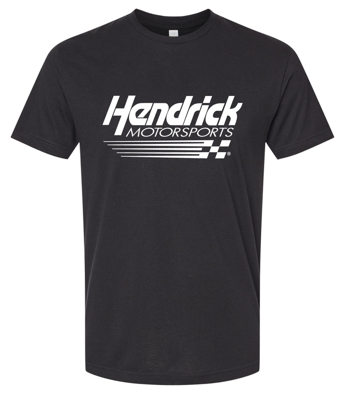 Hendrick Motorsports # Nascar Offic. LIC. Unisex Cotton Crew Neck T-Shirt - Large Front Paint Design