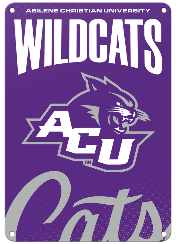 Abilene Christian University 7"x10" College Wall Decor Metal Sign – Officially Licensed Product