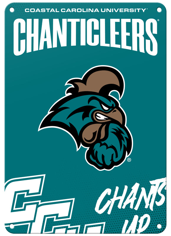 Coastal Carolina University Officially Licensed College Wall Décor Metal Sign – Select Your Size 7 x 10-Inches