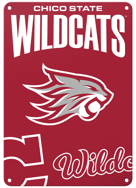 California State University, Chico Officially Licensed College Wall Décor Metal Sign – Select Your Size 7 x 10-Inches