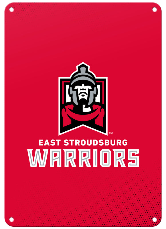 East Stroudsburg University Officially Licensed College Wall Décor Metal Sign – Select Your Size 7 x 10-Inches