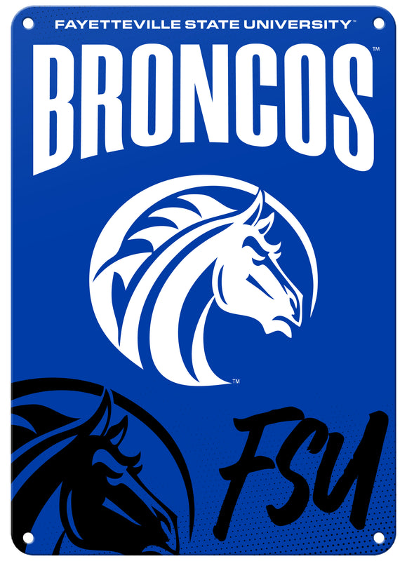 Fayetteville State University 7"x10" College Wall Decor Metal Sign – Officially Licensed Product