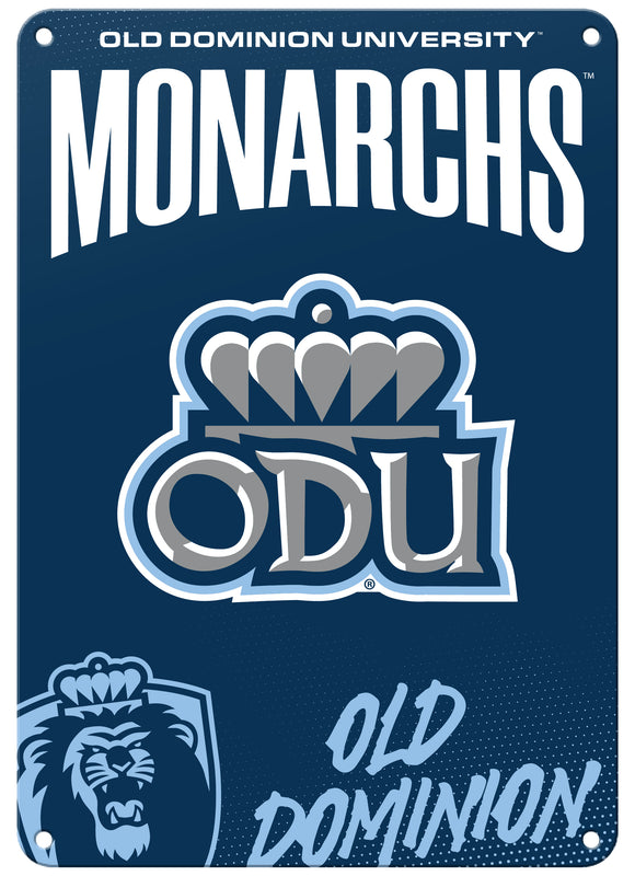 Old Dominion Monarchs 7"x10" College Wall Decor Metal Sign – Officially Licensed Product