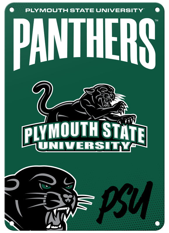 Plymouth State University Officially Licensed College Wall Décor Metal Sign – Select Your Size 7 x 10-Inches