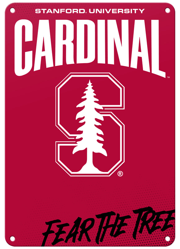 Stanford University Officially Licensed College Wall Décor Metal Sign – Select Your Size 7 x 10-Inches