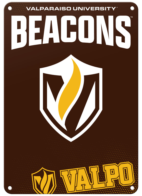 Valparaiso University 7"x10" College Wall Decor Metal Sign – Officially Licensed Product