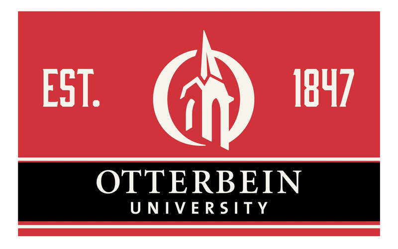 Otterbein University Wood sign with frame Officially Licensed Collegiate Product