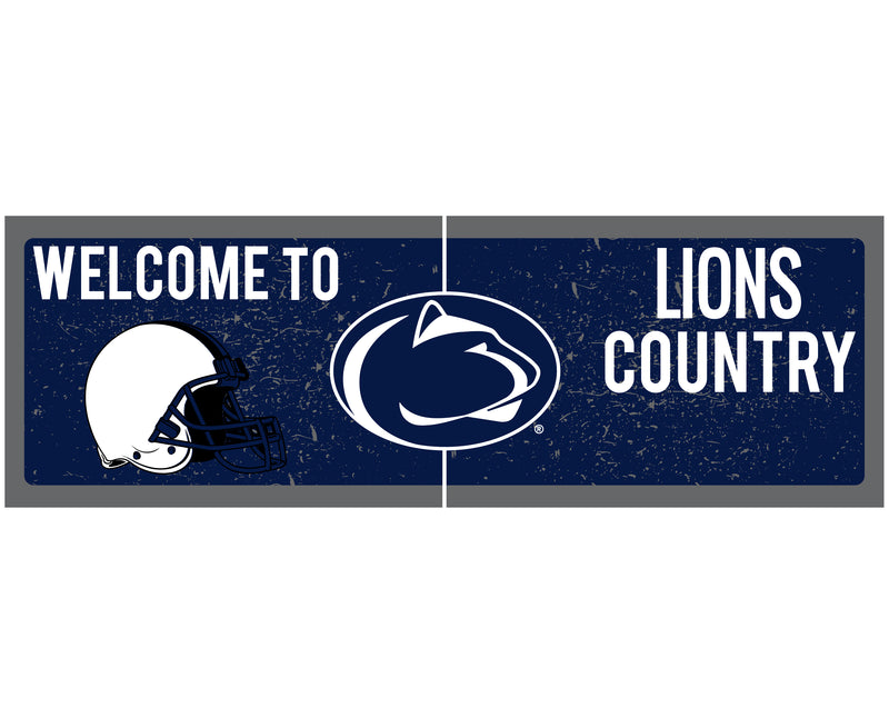 Penn State Nittany Lions Wood sign with frame Officially Licensed Collegiate Product