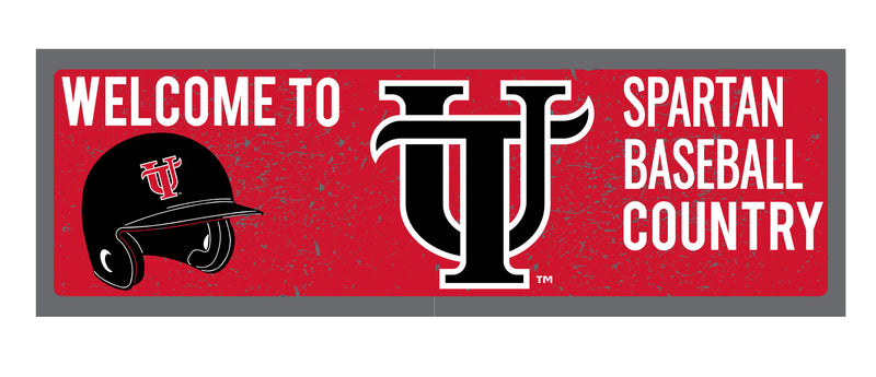 University of Tampa Spartans Wood sign with frame Officially Licensed Collegiate Product