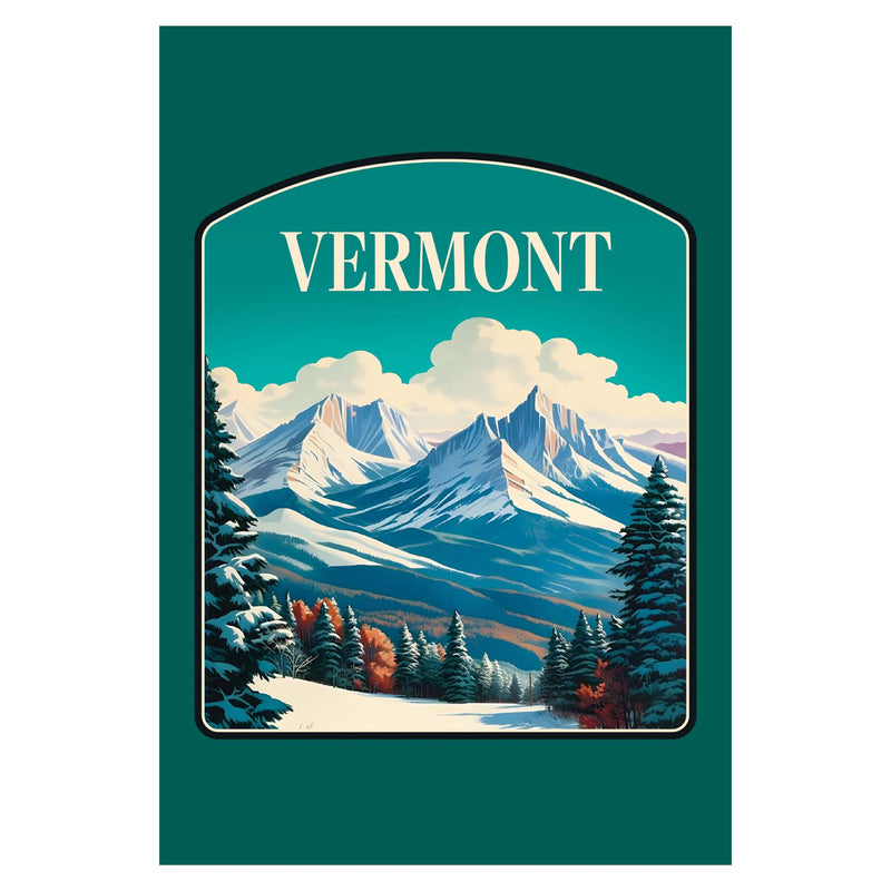 Vermont Design A Souvenir Wood sign with frame 5x7