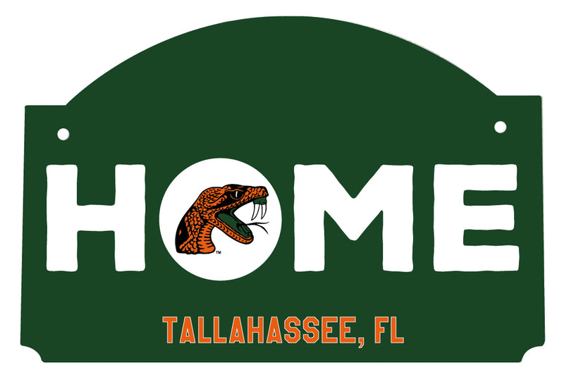 Florida A&M Rattlers Wood sign flat with string Officially Licensed Collegiate Product
