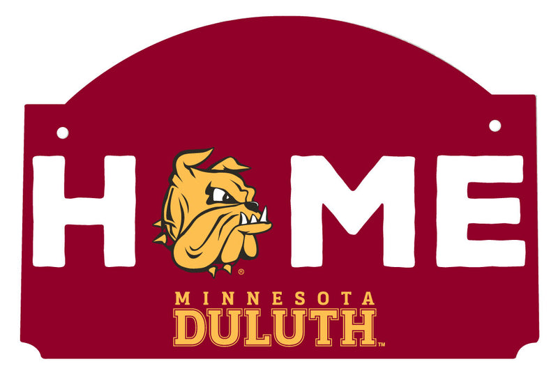 Minnesota Duluth Bulldogs Wood sign flat with string Officially Licensed Collegiate Product