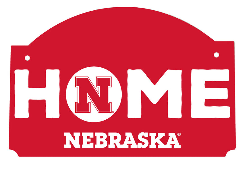 Nebraska Cornhuskers Wood sign flat with string Officially Licensed Collegiate Product