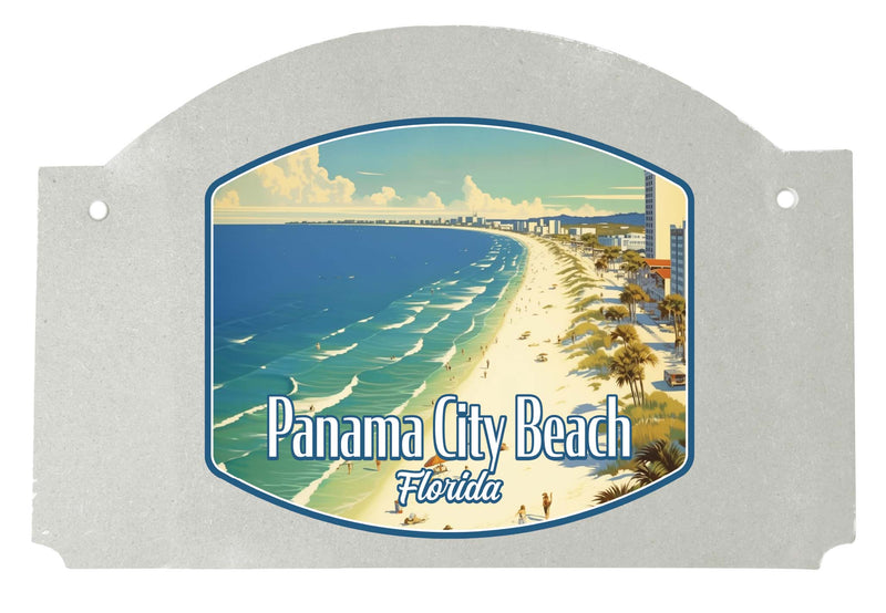 Panama City Beach Florida Design A Souvenir Wood sign flat with string