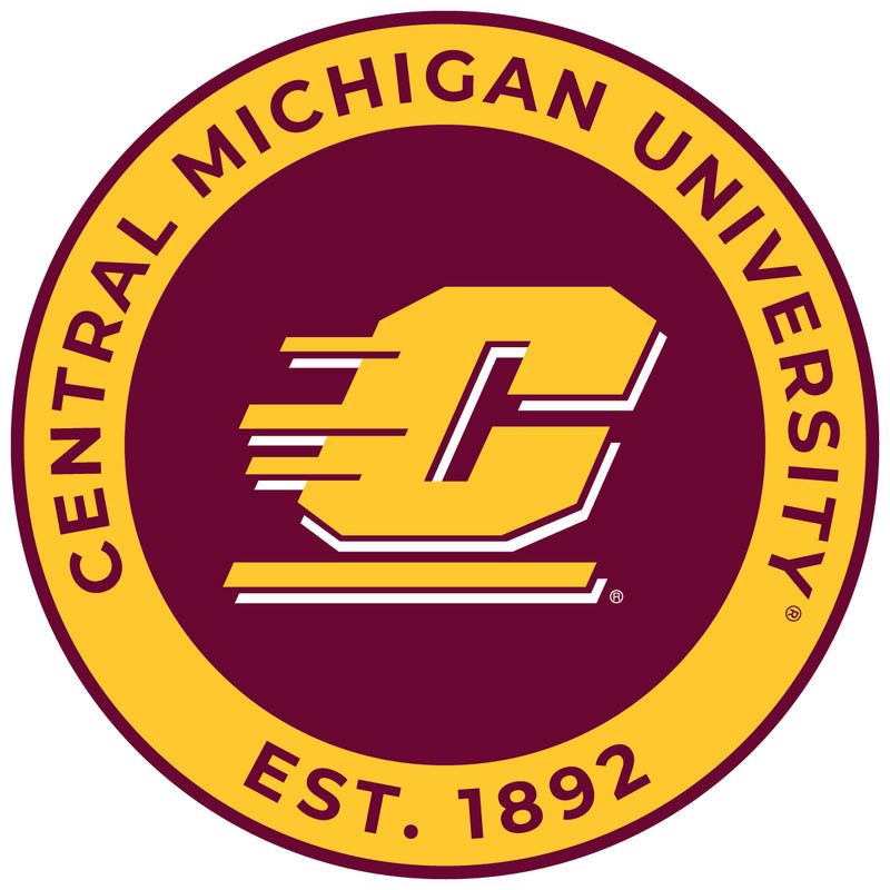 Central Michigan University Round Magnet Officially Licensed Collegiate Product 2-Inch