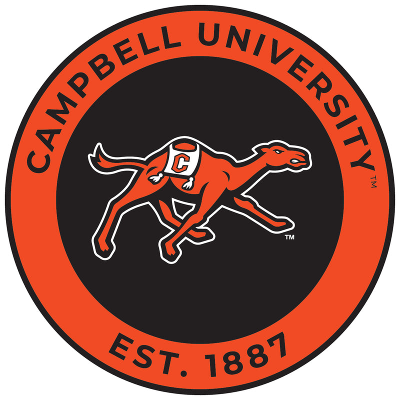 Campbell University Fighting Camels Round Magnet Officially Licensed Collegiate Product 8-Inch