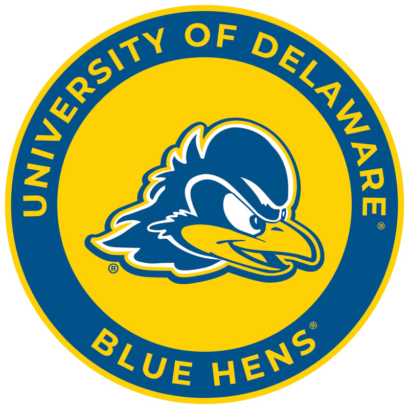 Delaware Blue Hens Round Magnet Officially Licensed Collegiate Product 6-Inch