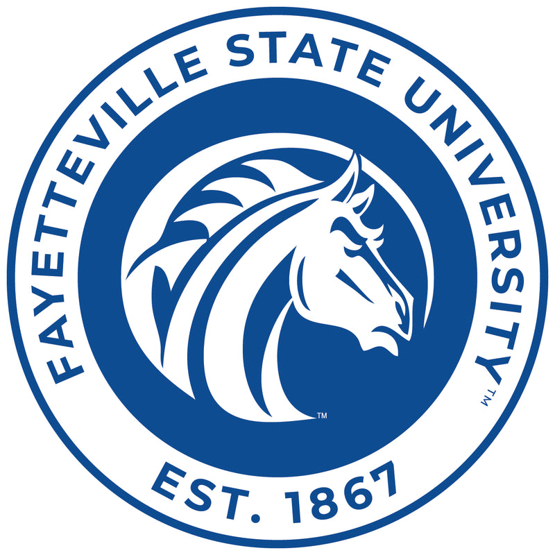 Fayetteville State University Round Vinyl Decal Sticker Officially Licensed Collegiate Product 2-Inch