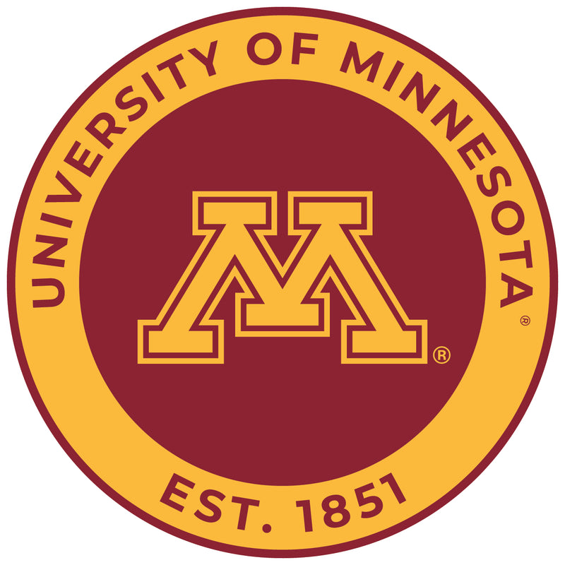 Minnesota Gophers Round Magnet Officially Licensed Collegiate Product 8-Inch
