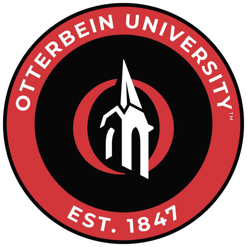 Otterbein University Round Vinyl Decal Sticker Officially Licensed Collegiate Product 2-Inch
