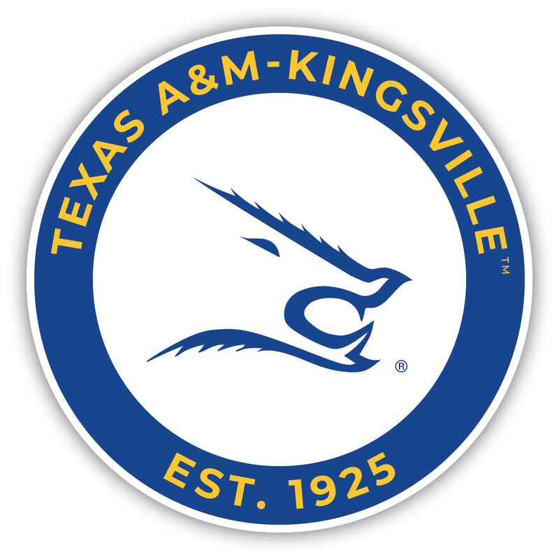 Texas A&M Kingsville Javelinas Round Magnet Officially Licensed Collegiate Product 2-Inch