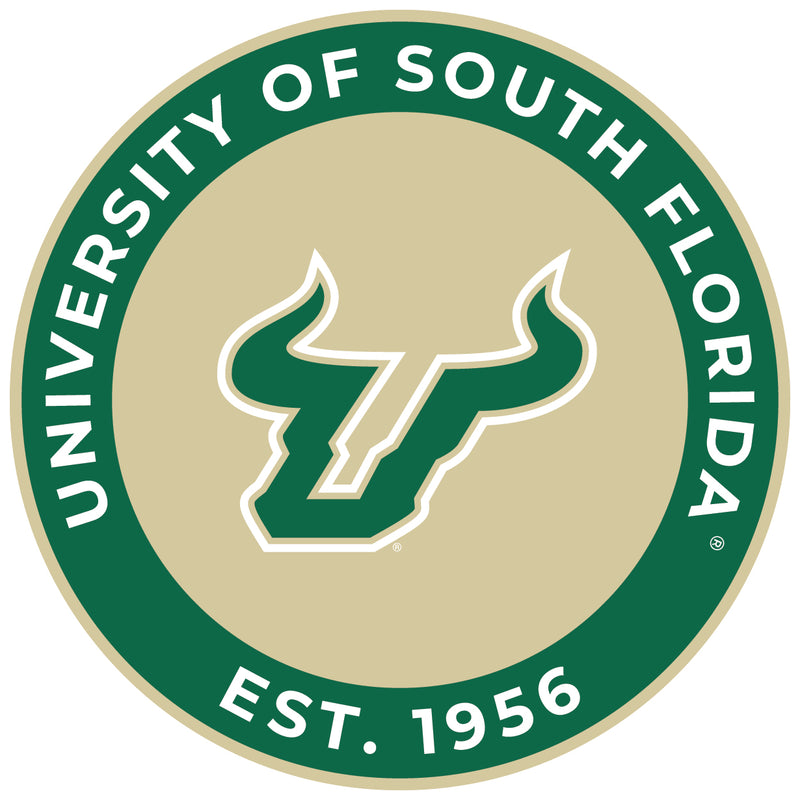 South Florida Bulls Round Magnet Officially Licensed Collegiate Product 4-Inch