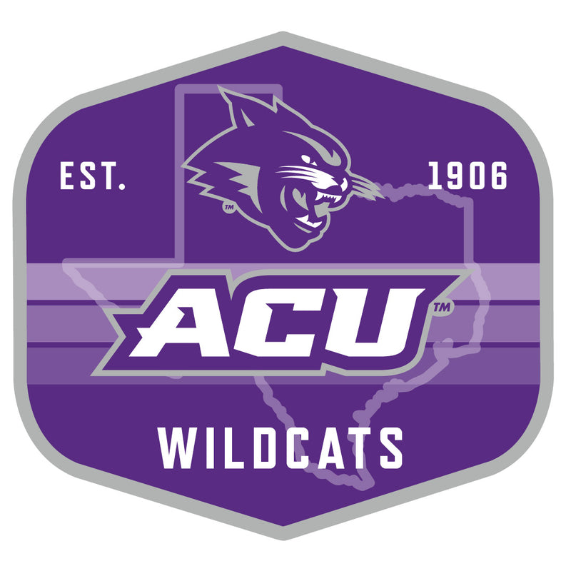 Abilene Christian University Scenic Background Vinyl Sticker/Magnet - Officially Licensed