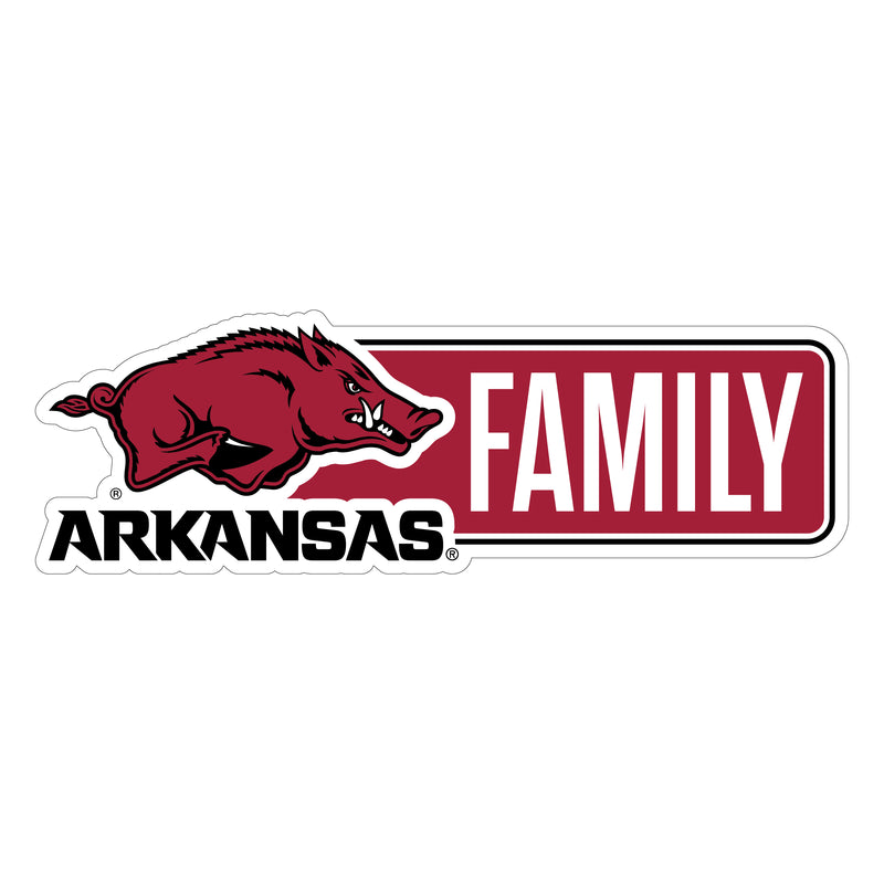 Arkansas Razorbacks Proud Die Cut Decal Officially Licensed Collegiate Product