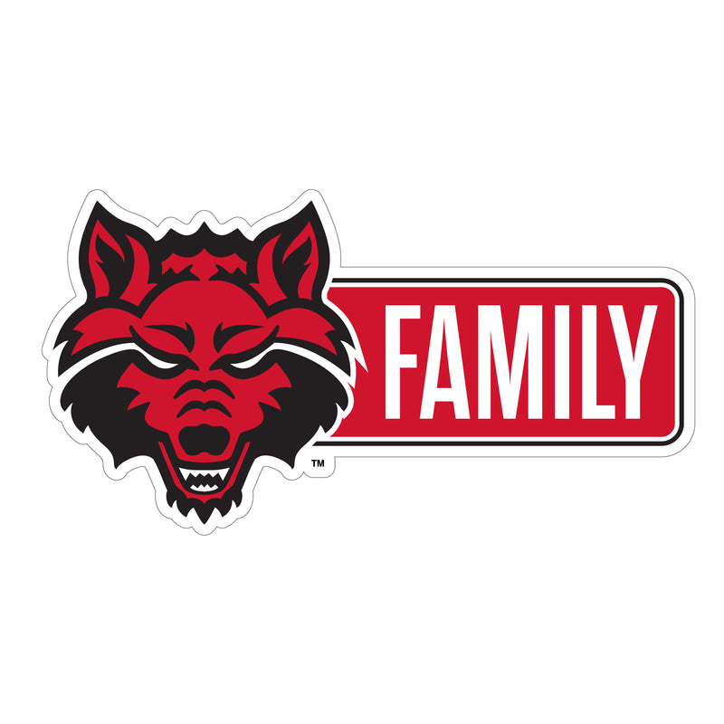 Arkansas State Proud Die Cut Decal Officially Licensed Collegiate Product