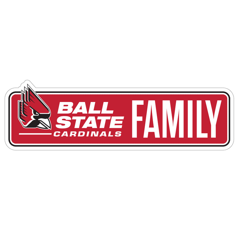 Ball State University Proud Die Cut Decal Officially Licensed Collegiate Product 5-Inches Wide