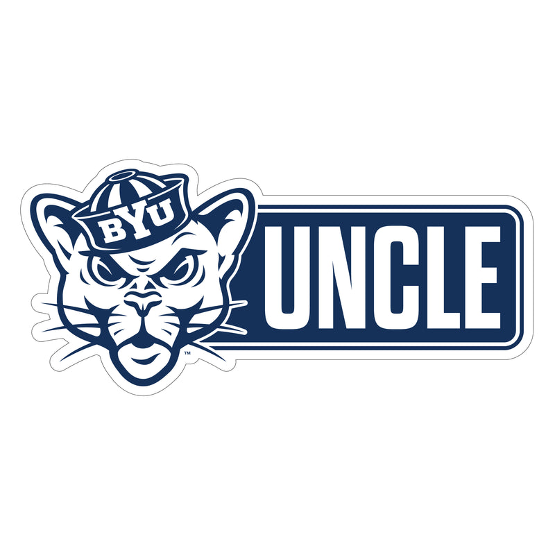 Brigham Young Cougars Proud Die Cut Magnet Officially Licensed Collegiate Product 6-Inches Wide