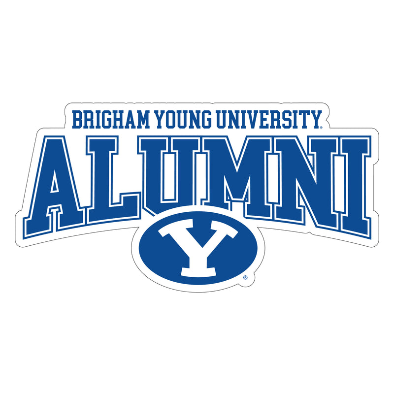 Brigham Young Cougars Laser Cut Alumni Vinyl Sticker/Magnet - Officially Licensed 3-Inch