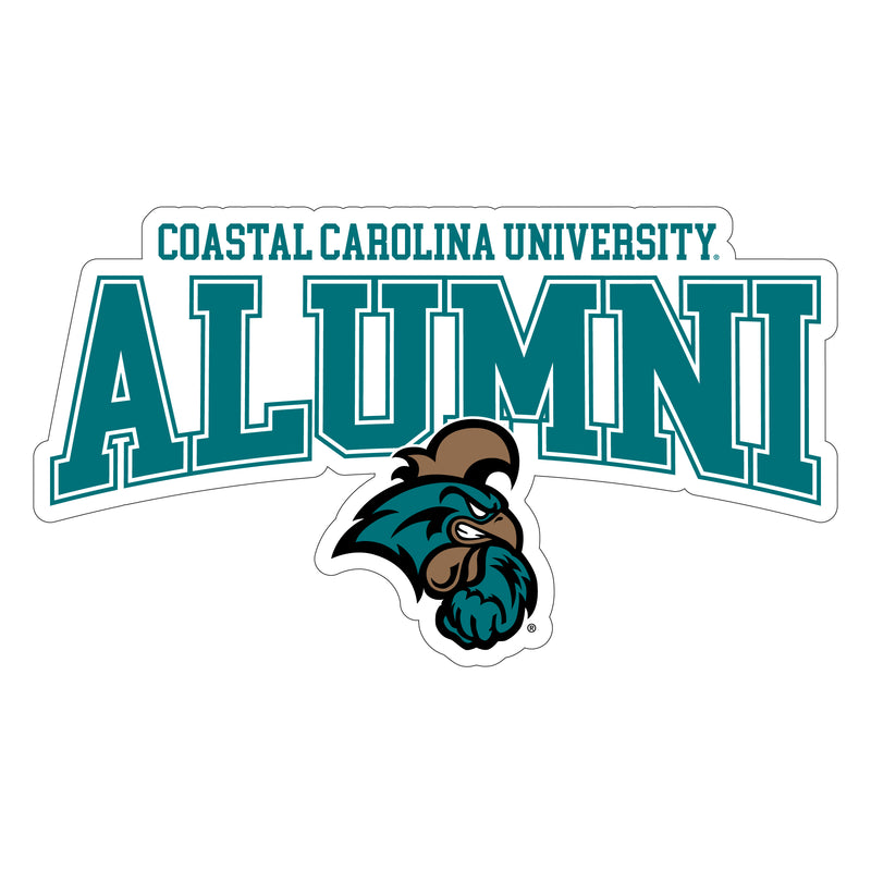 Coastal Carolina University Laser Cut Alumni Vinyl Sticker/Magnet - Officially Licensed 4-Inch