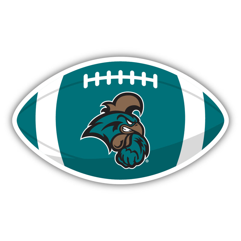 Coastal Carolina University College Sticker or Magnet – Licensed University Sports Design, Multiple Sizes