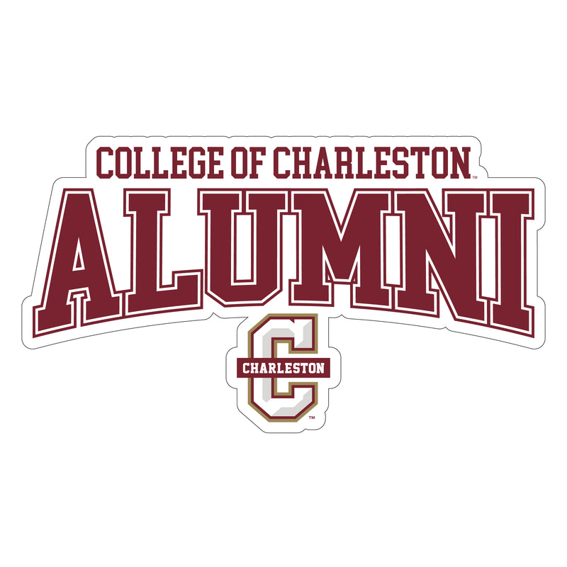 College of Charleston Laser Cut Alumni Vinyl Sticker/Magnet - Officially Licensed 3-Inch
