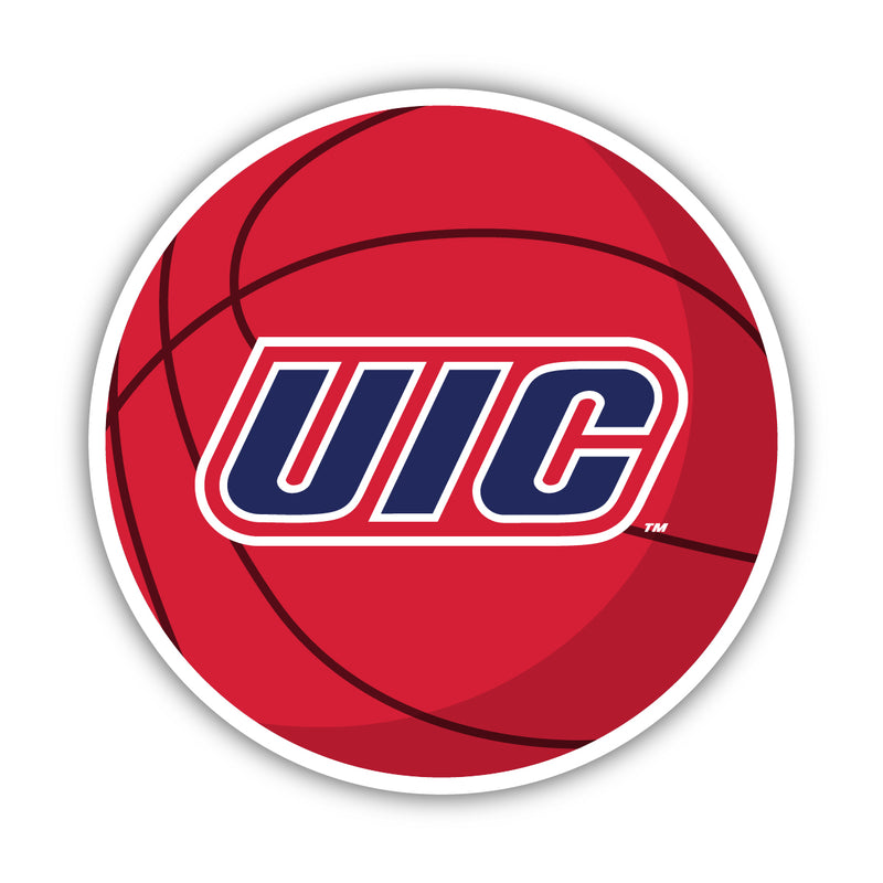 University of Illinois at Chicago College Sticker or Magnet – Licensed University Sports Design, Multiple Sizes