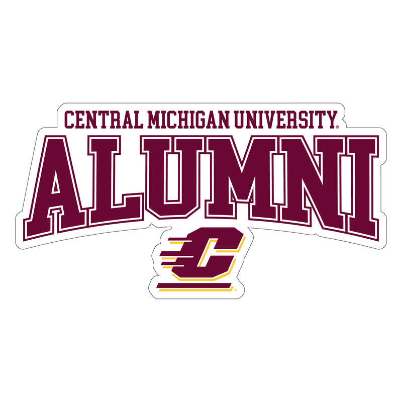 Central Michigan University Laser Cut Alumni Vinyl Sticker/Magnet - Officially Licensed 3-Inch