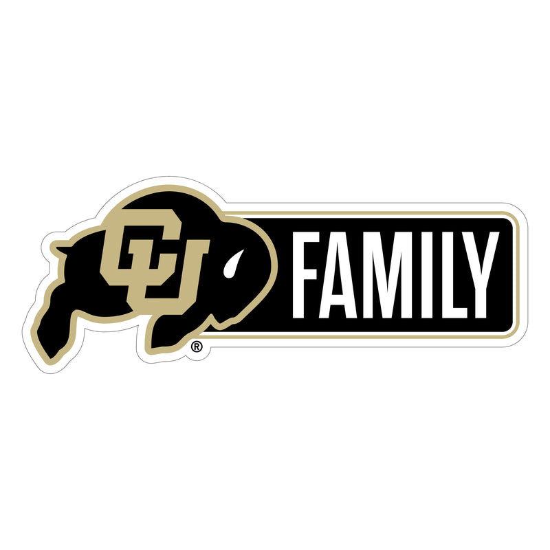 Colorado Buffaloes Proud Die Cut Decal Officially Licensed Collegiate Product