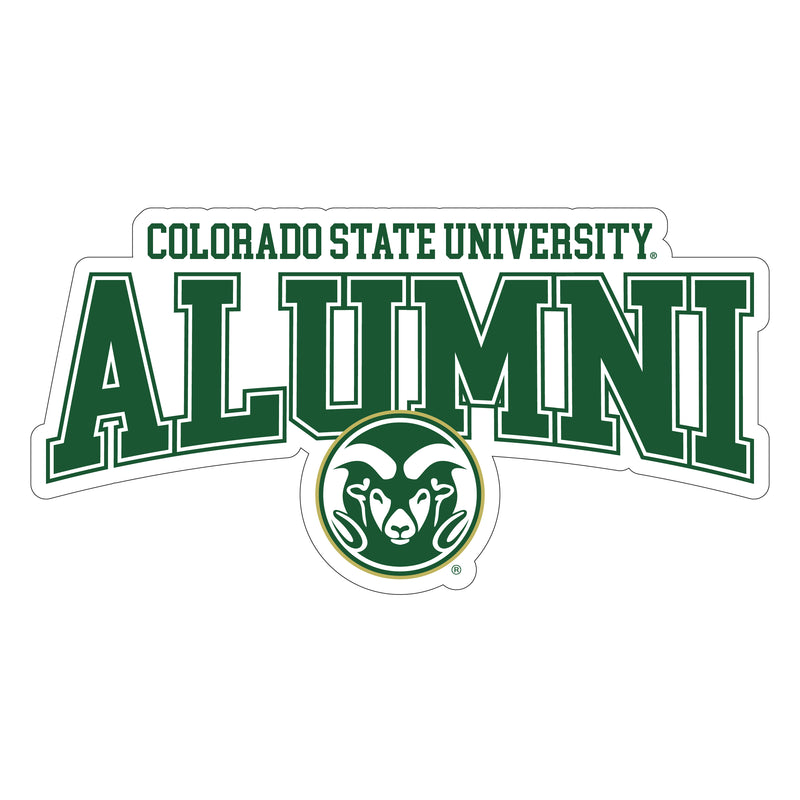 Colorado State Rams Laser Cut Alumni Vinyl Sticker/Magnet - Officially Licensed 4-Inch