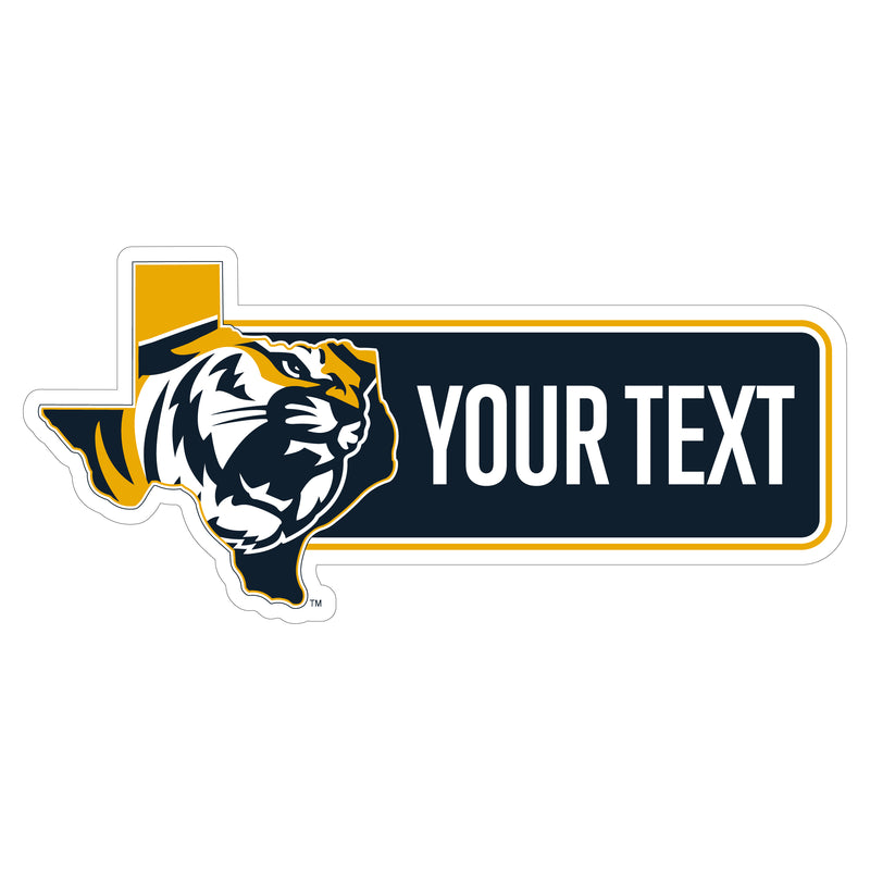 East Texas Baptist University Customizable Vinyl Sticker/Magnet Officially Licensed Collegiate Product 12-Inches Wide