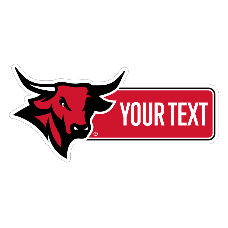 Nebraska at Omaha Customizable Vinyl Sticker/Magnet Officially Licensed Collegiate Product 8-Inches Wide