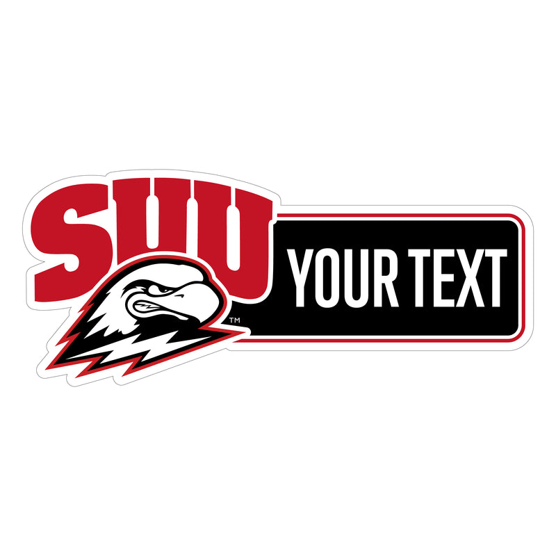 Southern Utah University Customizable Vinyl Sticker/Magnet Officially Licensed Collegiate Product 3-Inches Wide