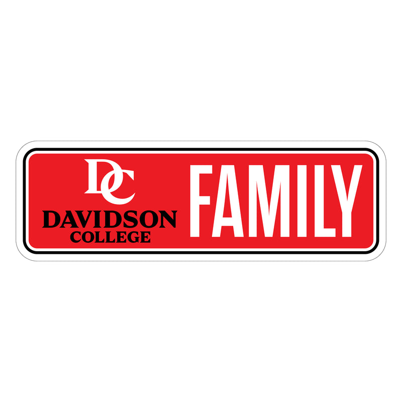 Davidson College Proud Die Cut Decal Officially Licensed Collegiate Product