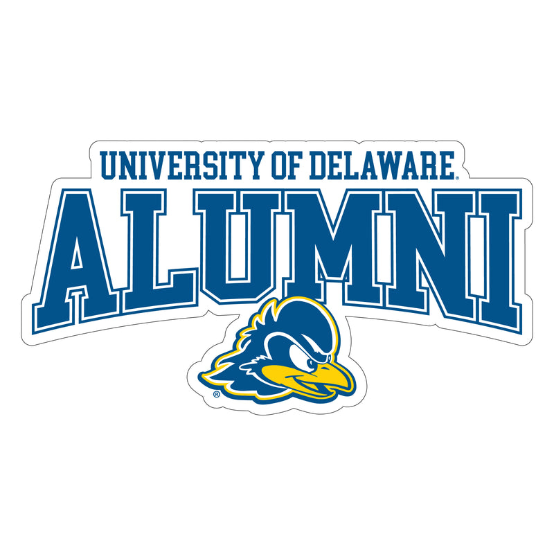 Delaware Blue Hens Laser Cut Alumni Vinyl Sticker/Magnet - Officially Licensed 3-Inch