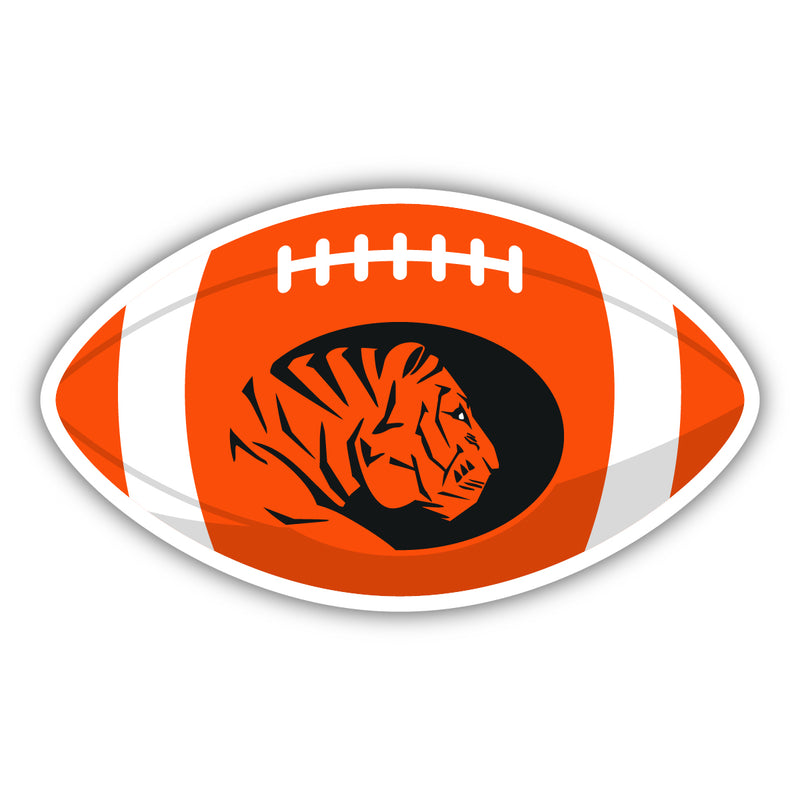 East Central University Tigers College Sticker or Magnet – Licensed University Sports Design, Multiple Sizes