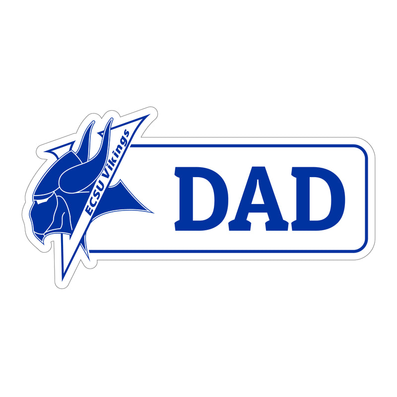 Elizabeth City State University Proud Die Cut Magnet Officially Licensed Collegiate Product 6-Inches Wide