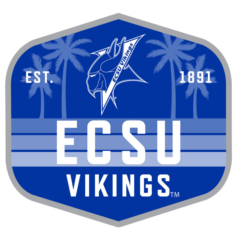 Elizabeth City State University Scenic Background Vinyl Sticker/Magnet - Officially Licensed