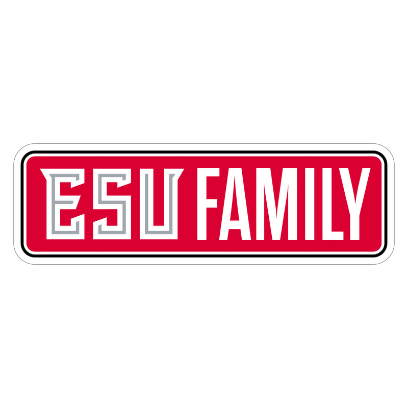 East Stroudsburg University Proud Die Cut Decal Officially Licensed Collegiate Product