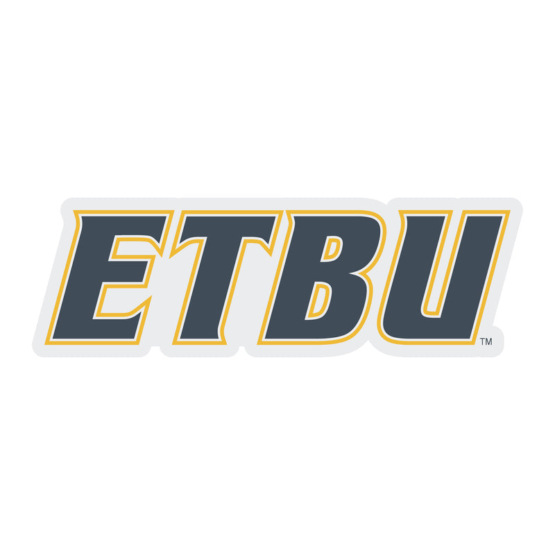 East Texas Baptist University Choose Style and Size NCAA Vinyl Decal Sticker for Fans, Students, and Alumni