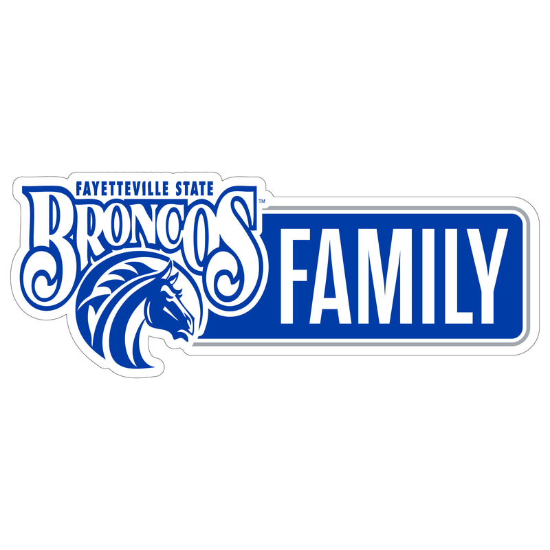 Fayetteville State University Proud Die Cut Decal Officially Licensed Collegiate Product 4-Inches Wide